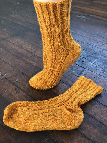 Valencia Marie sock pattern
