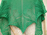 Fields of Malachite shawl pattern