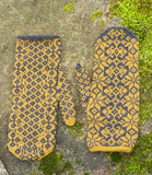 Nordic Stars mitten pattern