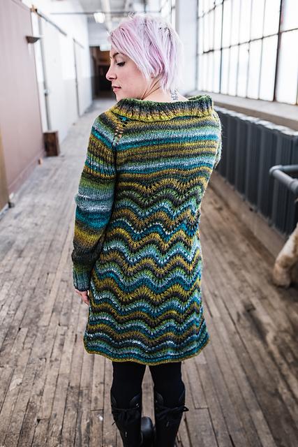 Metis sweater coat pattern – Cooperative Press