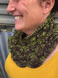 Brinjal cowl pattern