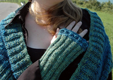 Katalin mitts and shawl pattern