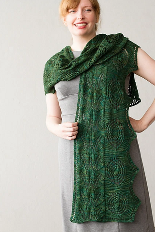 Osiris shawl pattern